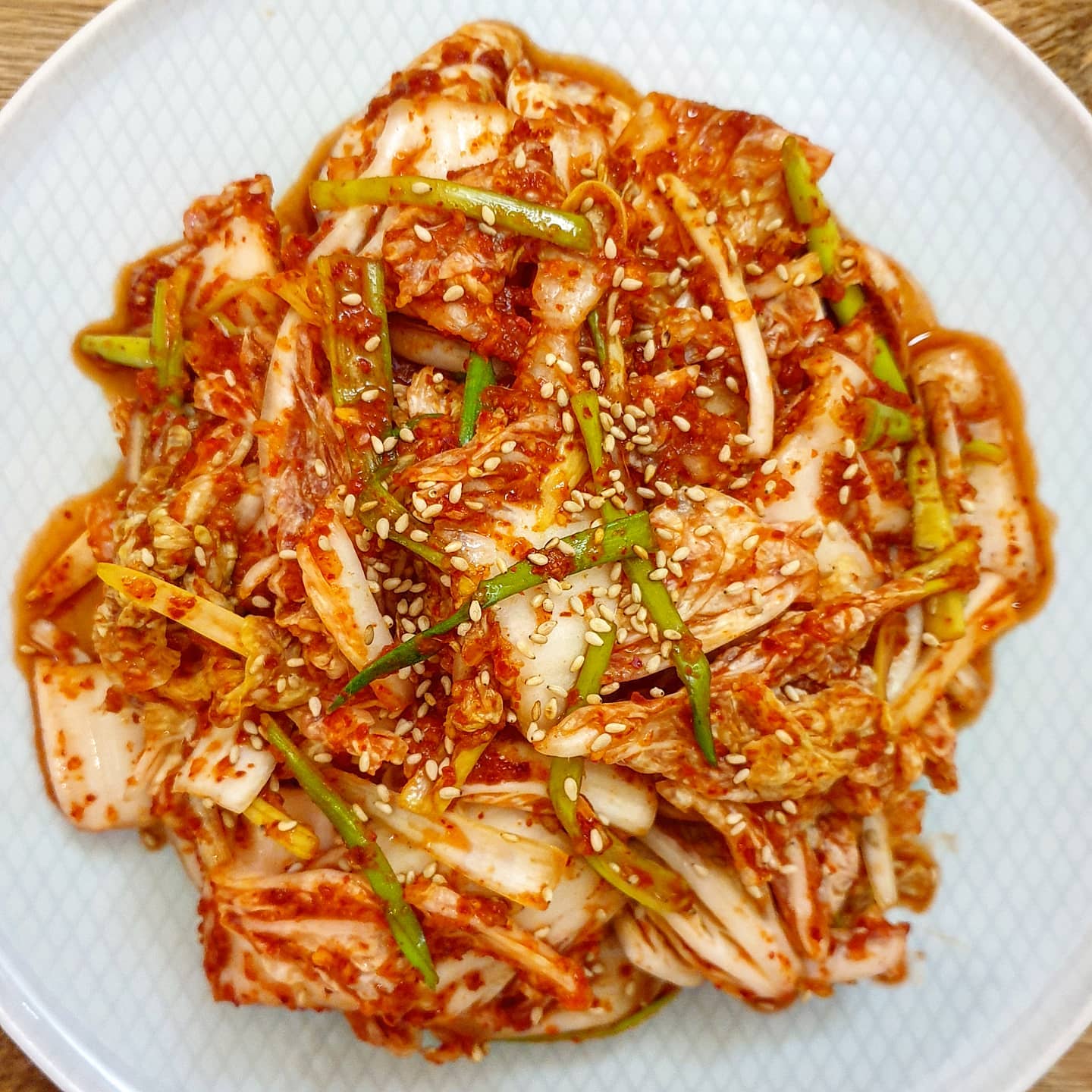 Geotjeori (겉절이), kimchi frais