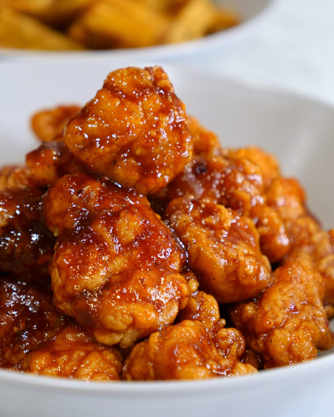 Poulet Frit Coréen à la sauce sucrée-salée coréenne (양념치킨)