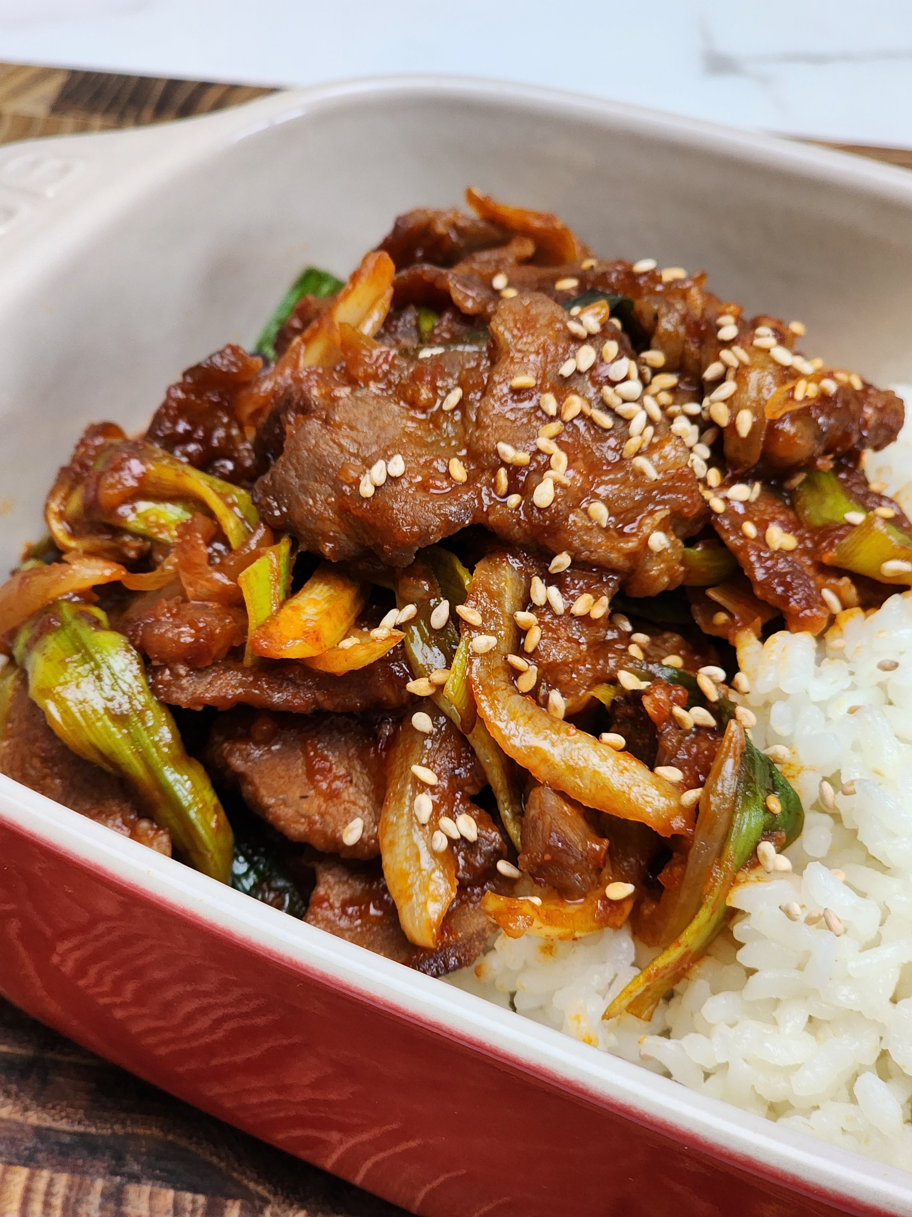 Recette de Jeyuk Bokkeum (제육볶음), Plat préféré des hommes coréens !